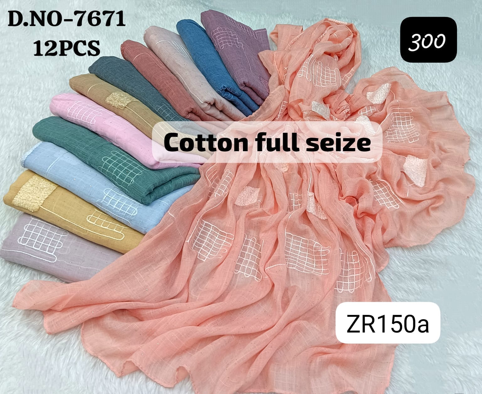 Cotton Full Size Hijab