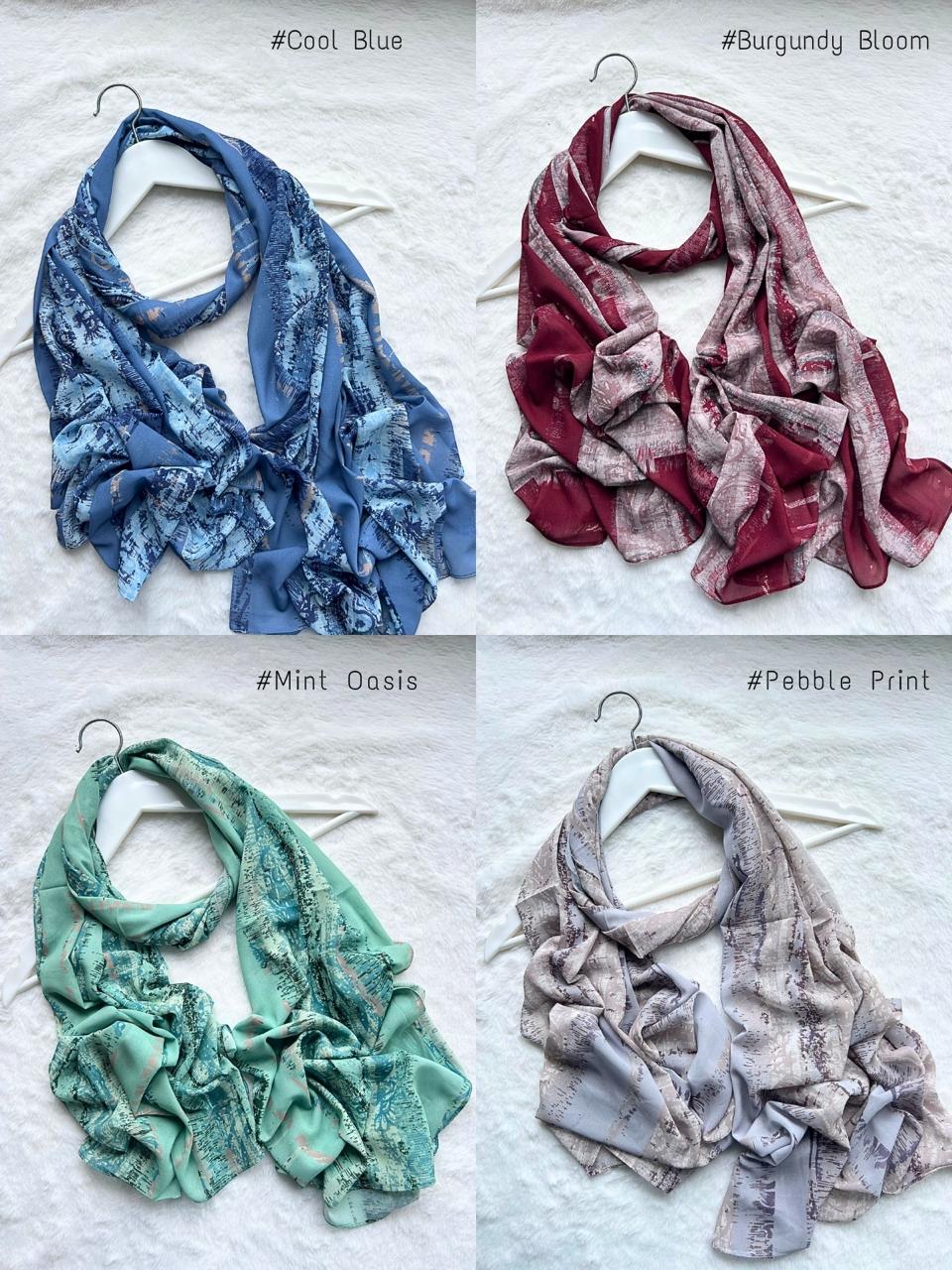 ✿ Zera Digital Printed Malaysian Georgette ✿