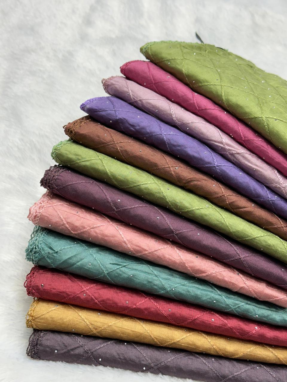 New Premium Cotton with crochet lace