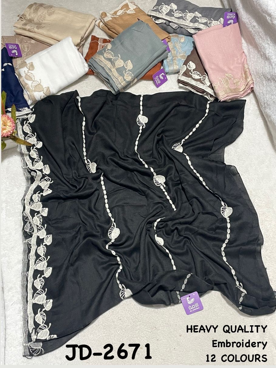 MODAL COTTON ALLOVER EMBRODARY