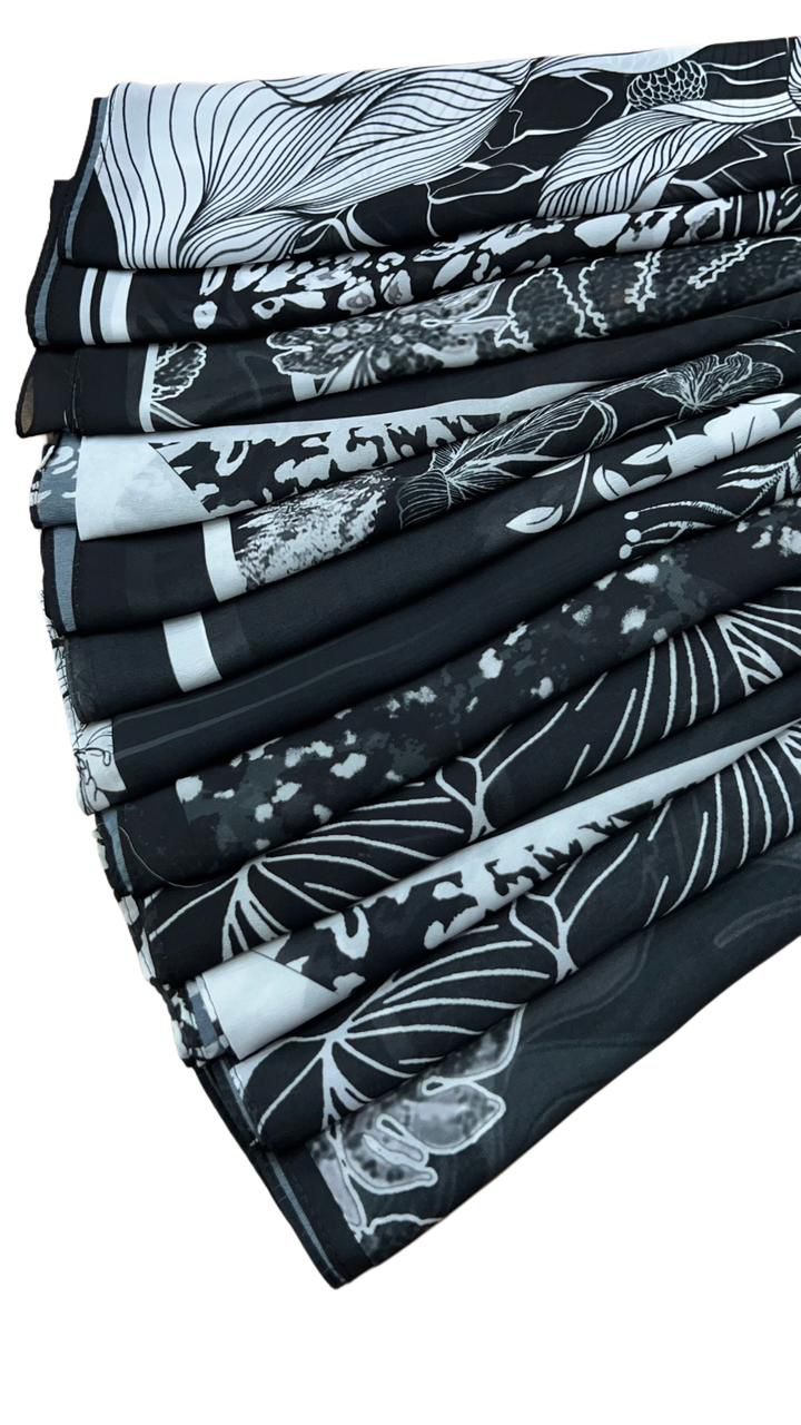 Offer… New heavy chiffon digital print.