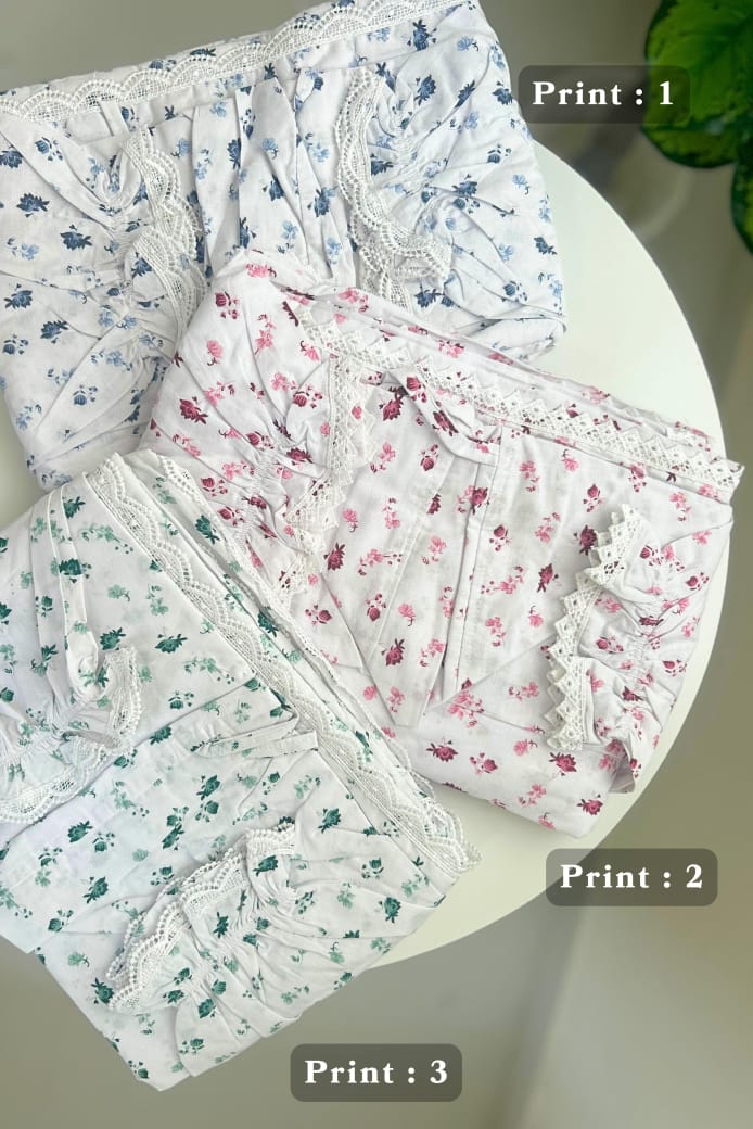 ✿Premium Cotton Lace Prayer dress  ✿