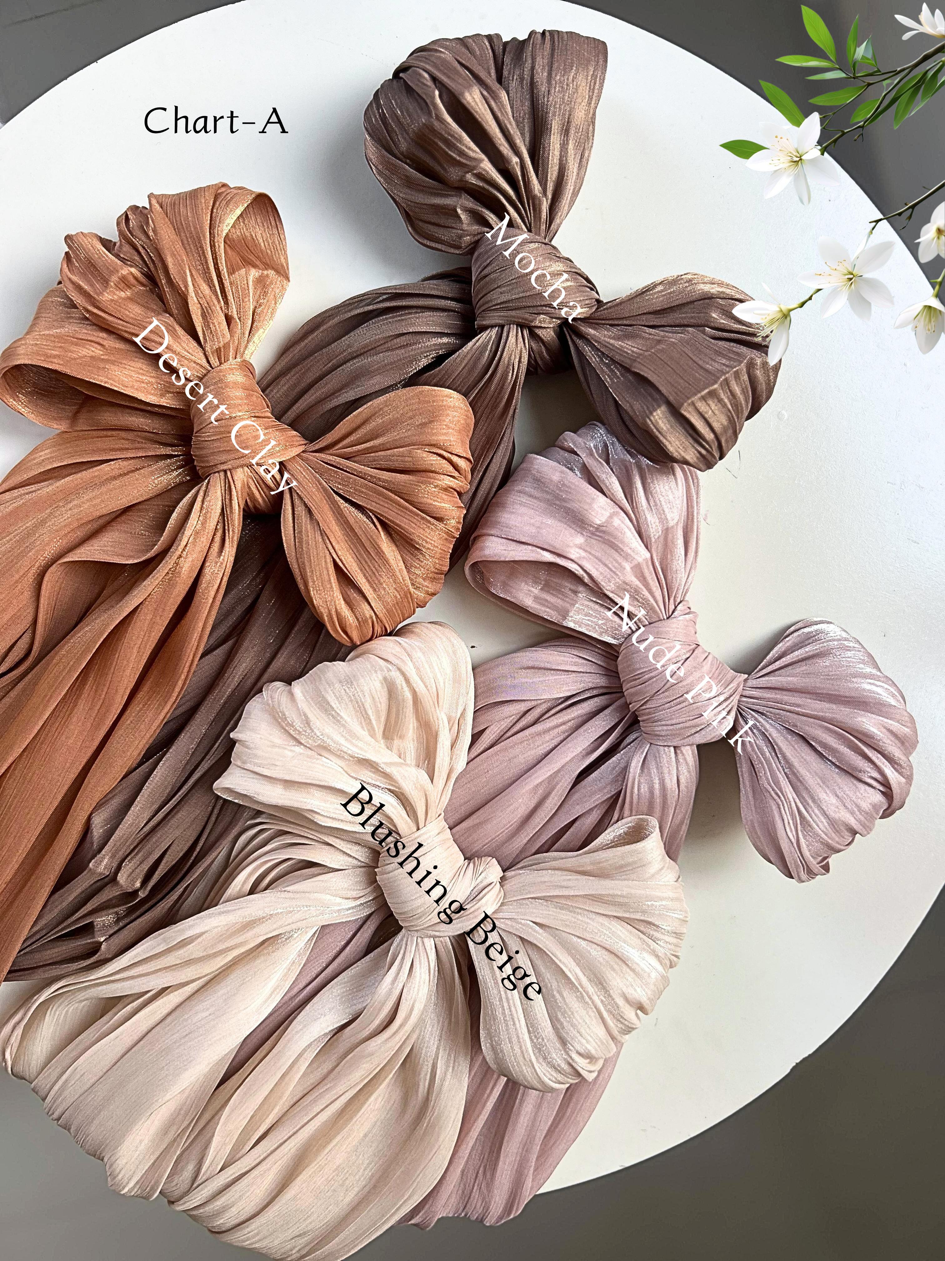 Organza Shimmer Hijabs