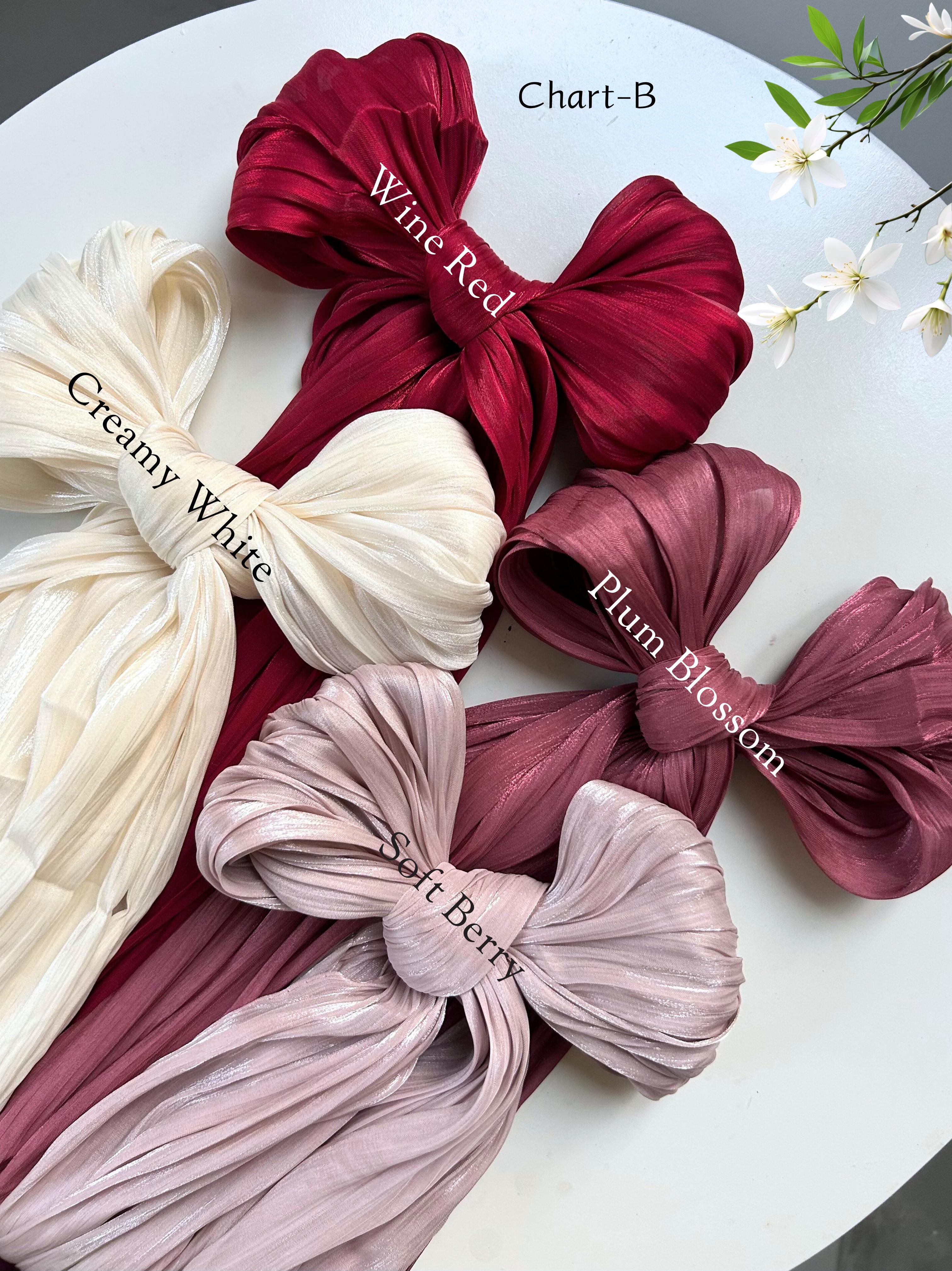 Organza Shimmer Hijabs