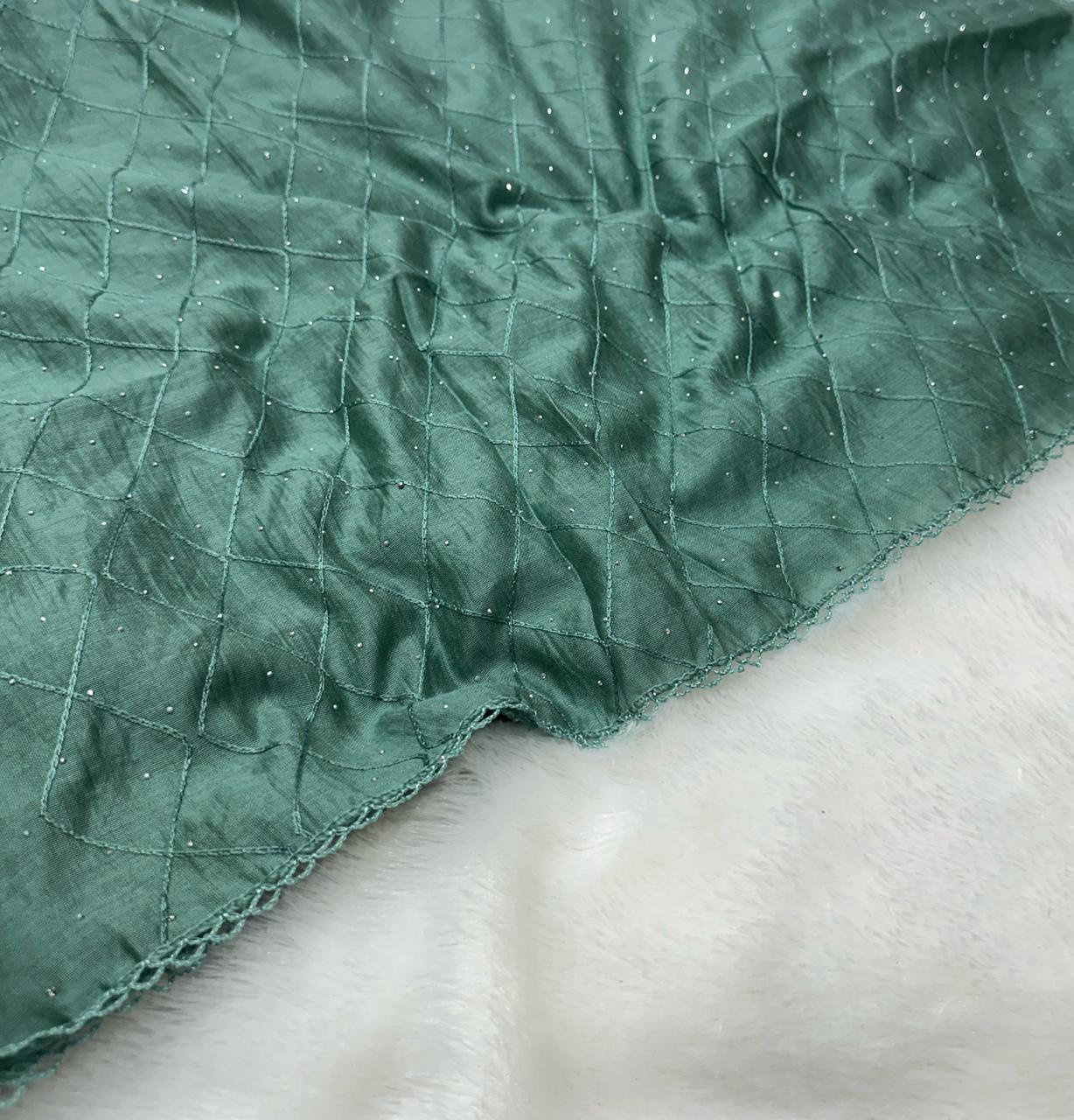 New Premium Cotton with crochet lace