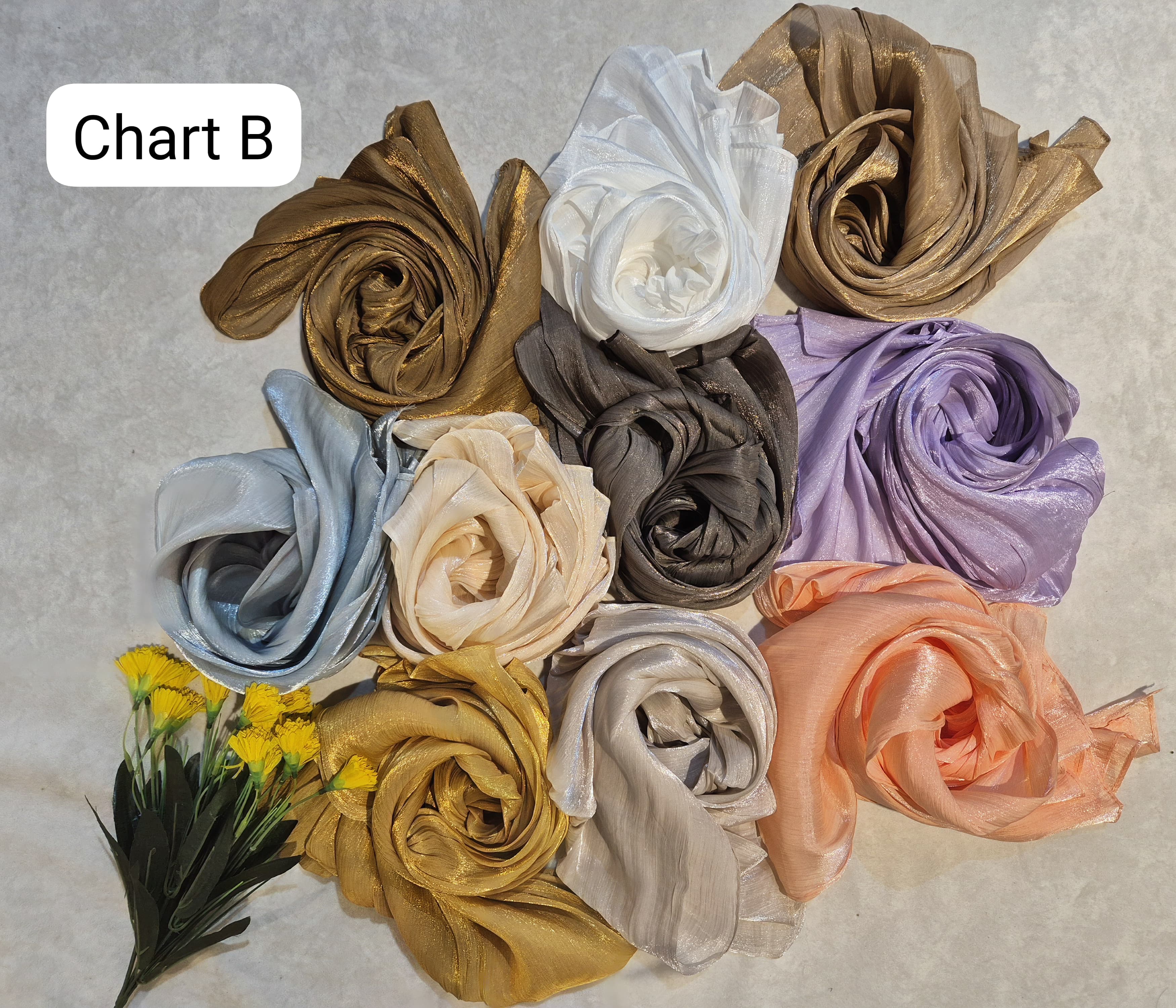 IMPORTED ORGANZA SHIMMER