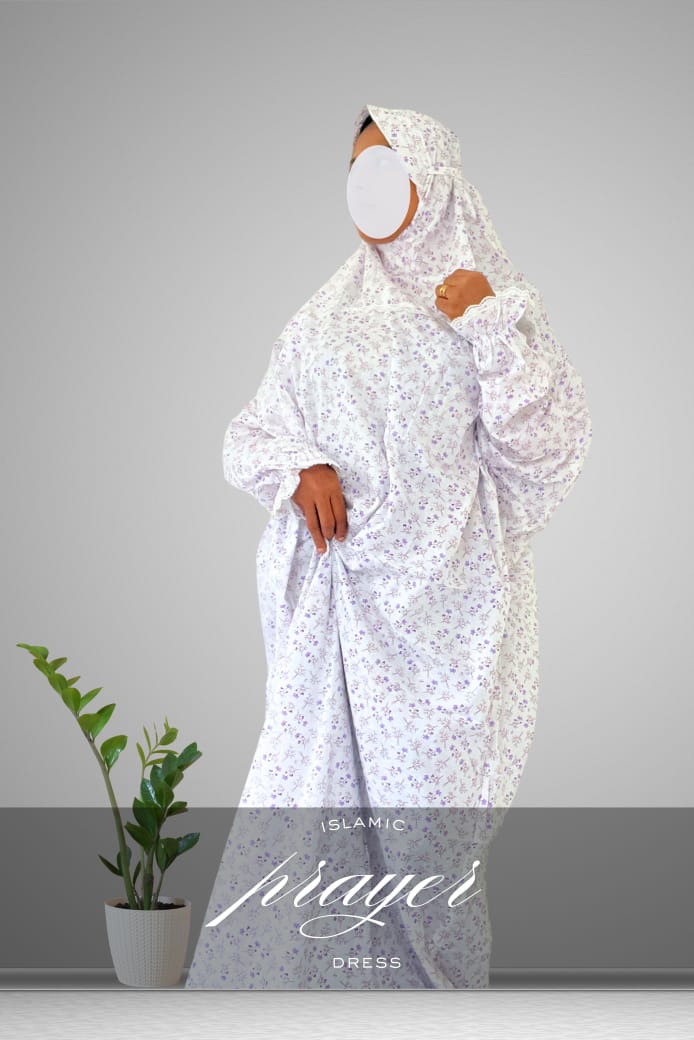 ✿Premium Cotton Lace Prayer dress  ✿