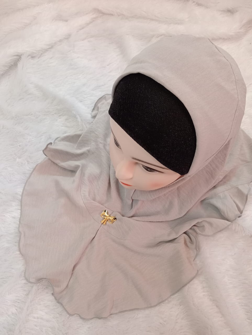 Imported Cey crush instant wear kids hijab