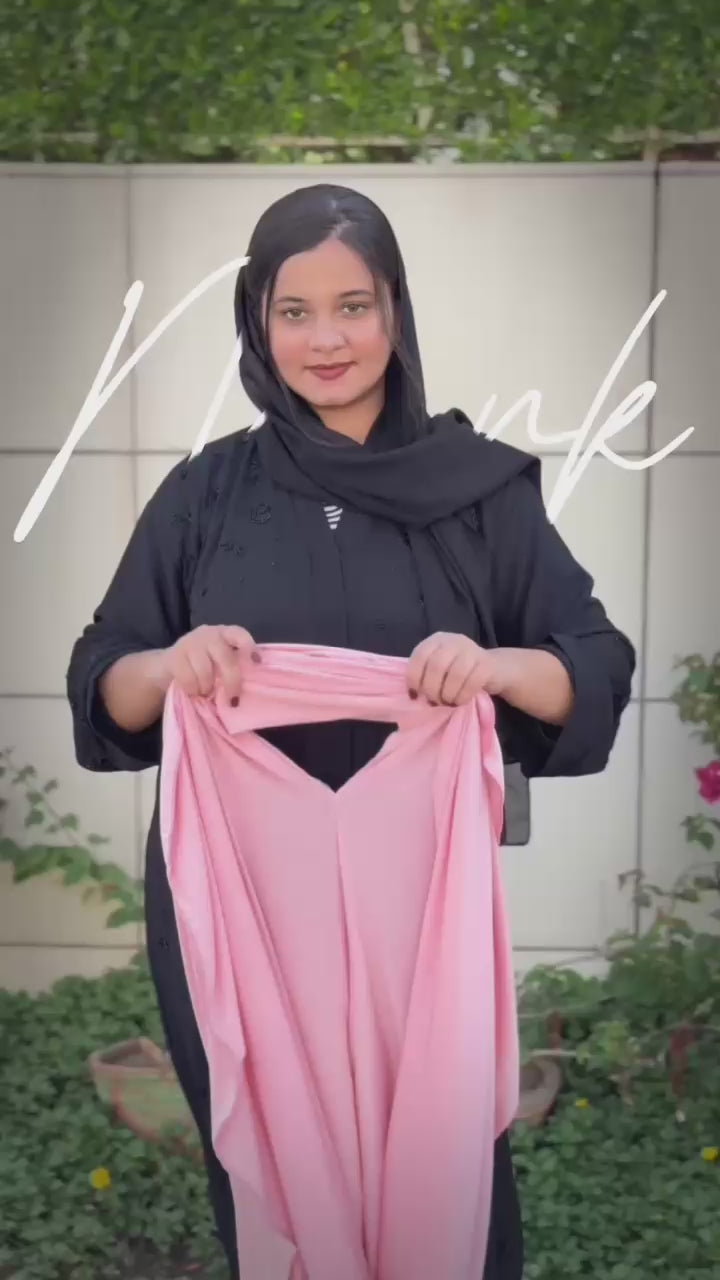 Imported crystal Lycra febric 50 size long namaz rumali